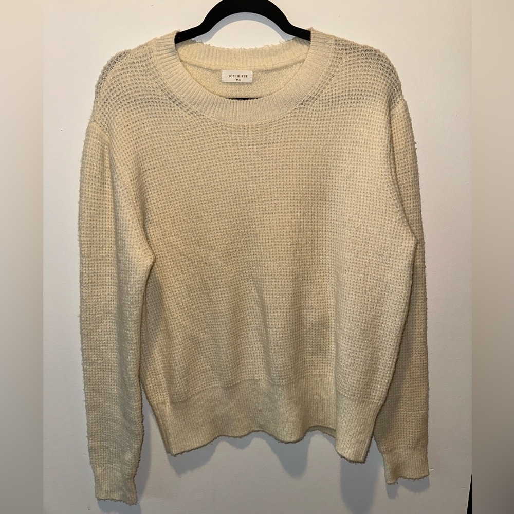 Cream sweater